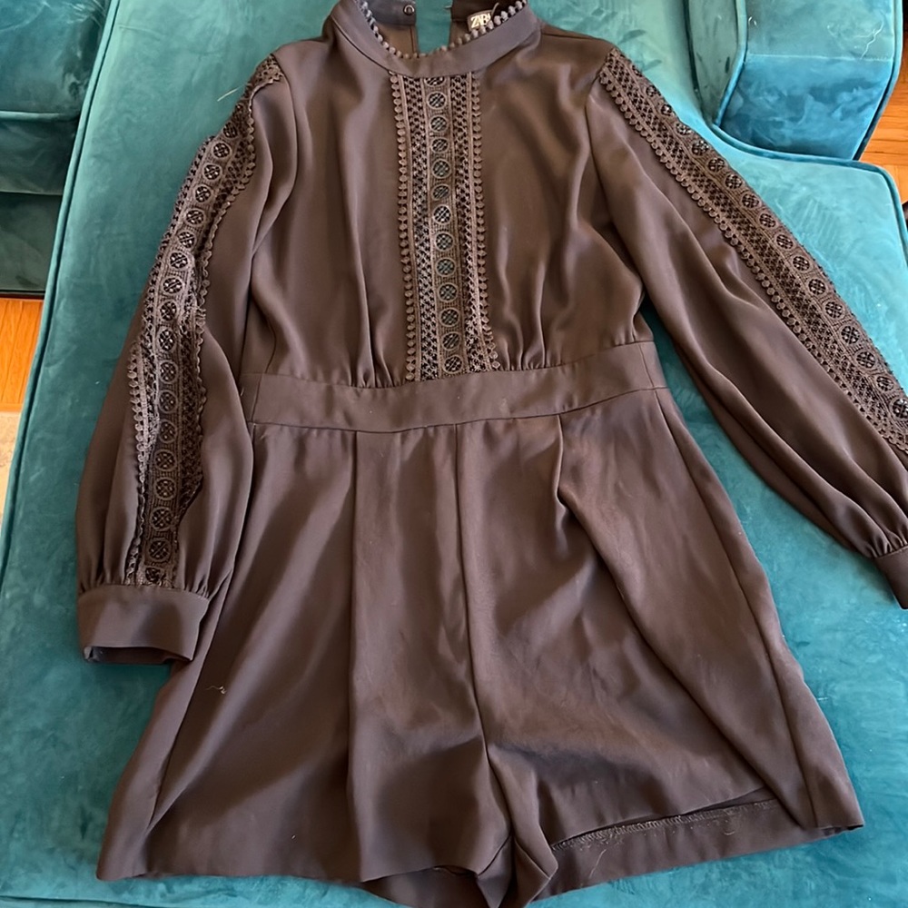 Zara shorts romper